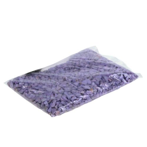 Floristik24 Piedras decorativas berenjena 9mm - 13mm 2kg