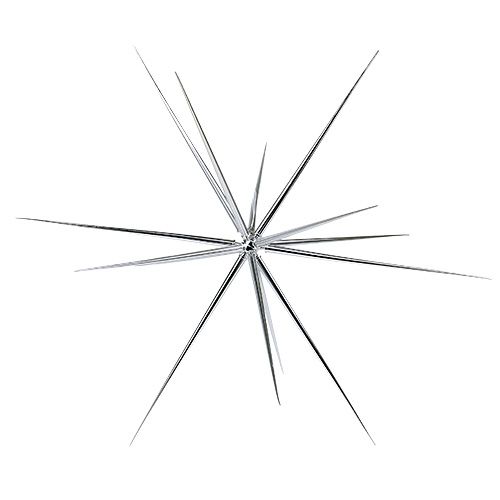 Floristik24 Decosters grandes para colgar plata 55cm