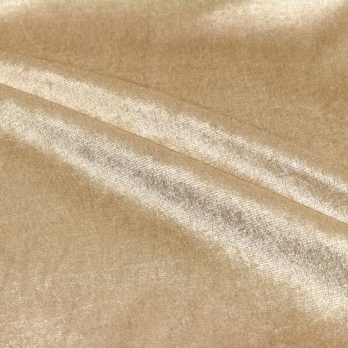 Floristik24 Tela decorativa Velvet Sand 140cm x 300cm