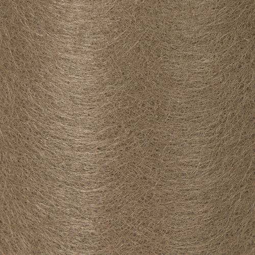 Rollo de decoración de mesa no tejido de 24 cm x 25 m en color marrón para mesas festivas. | Floristik24.es