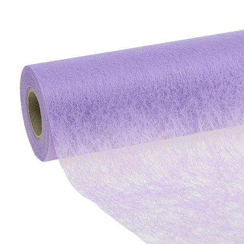 Floristik24 Vellón decorativo violeta claro 23cm 25m