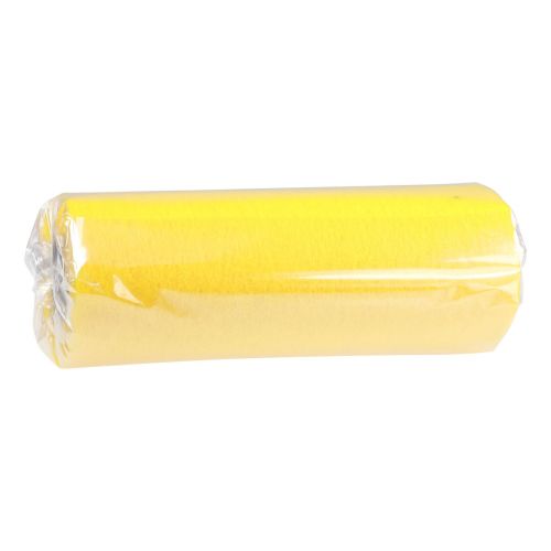Artículo Camino de mesa decorativo de lana camino de mesa decorativo de lana amarillo 23cm 25m