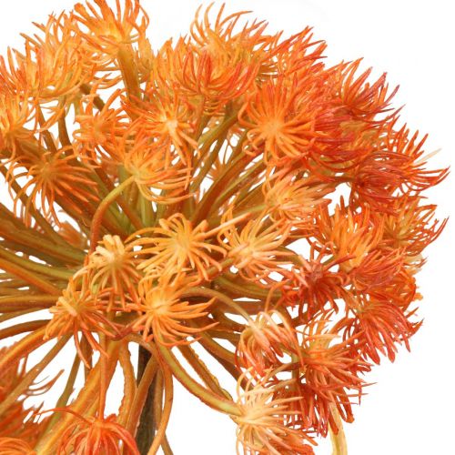 Artículo Deco rama rama artificial decoración otoño 2 inflorescencias naranja 82cm