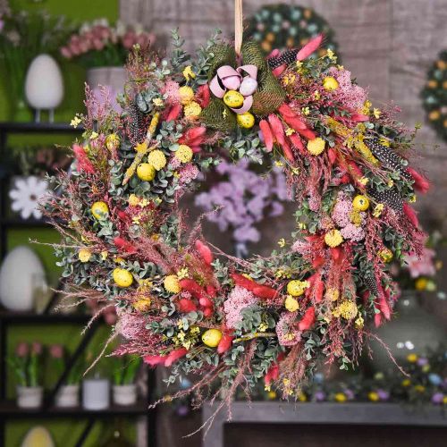 Floristik24 Rama de eucalipto Planta verde artificial Eucalyptus Deco 75cm