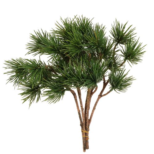 Artículo Ramas decorativas de pino artificial, ramas de pino verde, 28 cm, 6 unidades