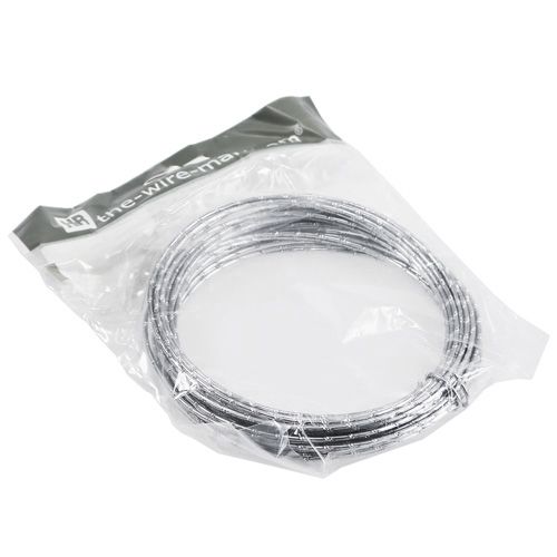 Artículo Hilo de aluminio diamante plata 2mm 10m