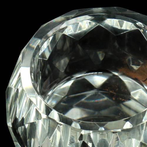 Floristik24 Portavelas diamante claro Ø6cm decoracion mesa