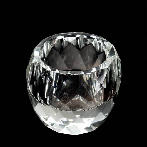 Floristik24 Portavelas diamante claro Ø6cm decoracion mesa