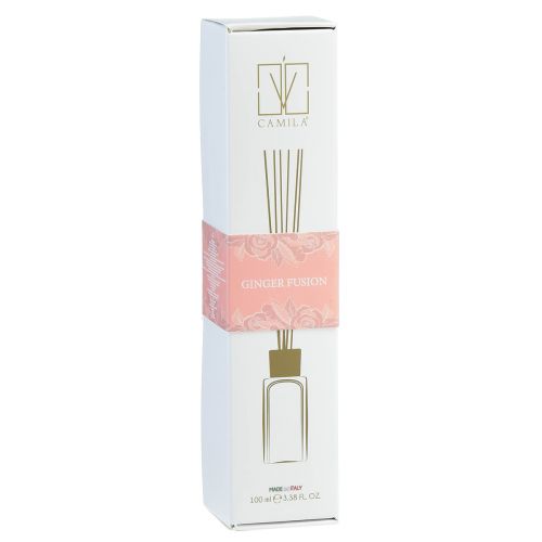 Artículo Difusor de ambientadores de cristal jengibre Camila varillas aromáticas 100ml