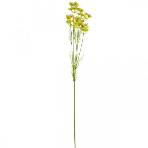 Floristik24 Eneldo amarillo Planta de hierba artificial Eneldo para decorar L80cm