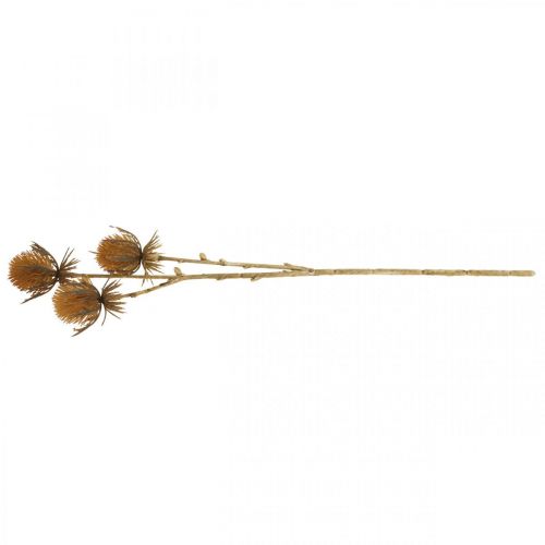 Artículo Thistle Branch Brown Artificial Plant Fall Decoration 38cm ¡Planta artificial como la cosa real!