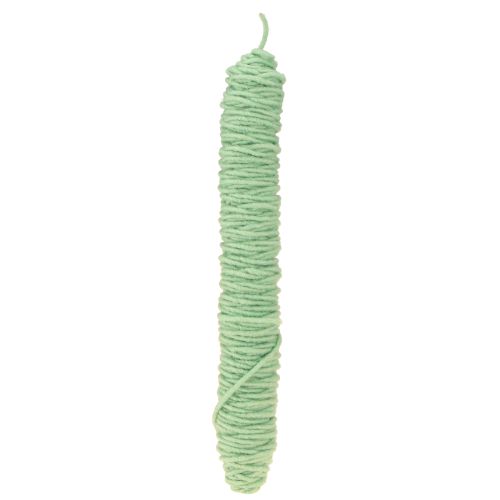 Artículo Cordón de fieltro hilo mecha verde claro 55m