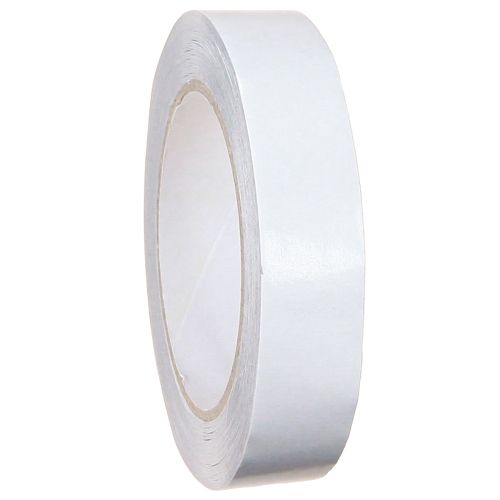 Floristik24 Cinta adhesiva doble cara transparente 25mm 25m