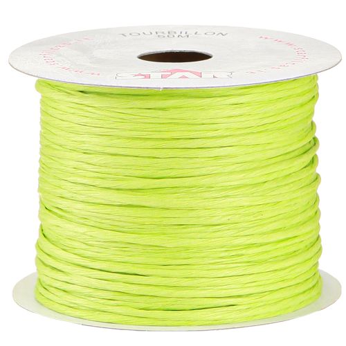Floristik24 Alambre envuelto 50m verde manzana