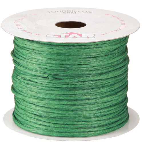 Floristik24 Cable envuelto 50m verde