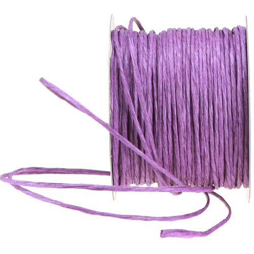Artículo Cable envuelto 50m morado