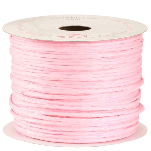 Floristik24 Alambre envuelto 50m rosa