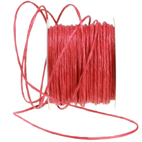 Artículo Cable envuelto 50m rojo