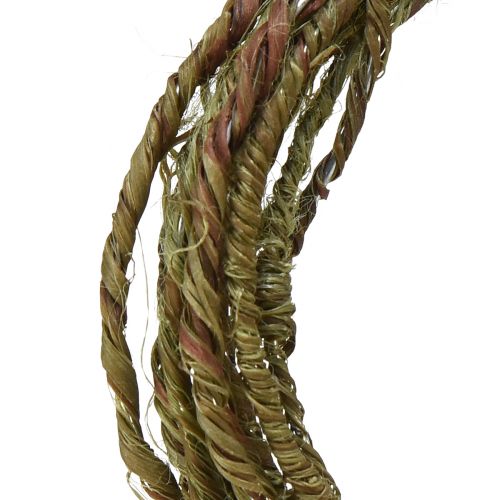 Artículo Alambre Rústico Verde alambre de joyería alambre artesanal rústico 3-5mm 3m