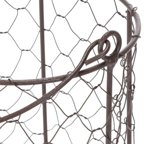 Artículo Juego de cestas de alambre ideal para usar en la cocina o el jardín, 25 cm, 1 juego