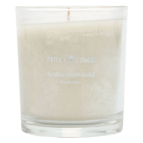 Floristik24 Vela perfumada en vaso vela perfumada Navidad Cachemira Al.8cm