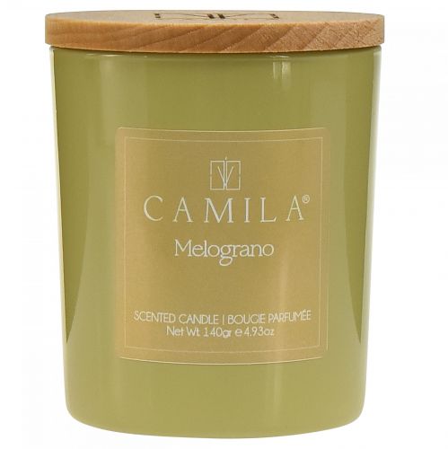 Artículo Vela perfumada en vaso Camila Granada Ø7,5cm H8cm