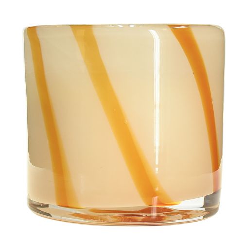 Artículo Vela perfumada en vaso Vela de citronela diseño retro Ø8cm H8cm