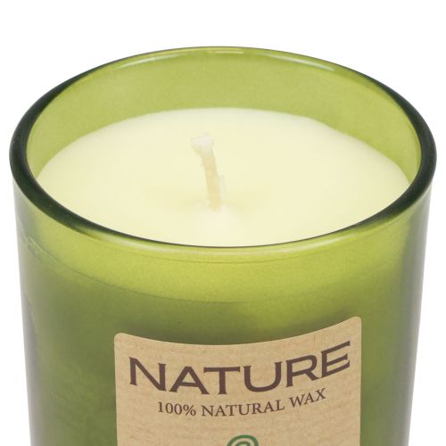 Artículo Vela perfumada en vaso de cera natural Aloe Vera 85×70mm