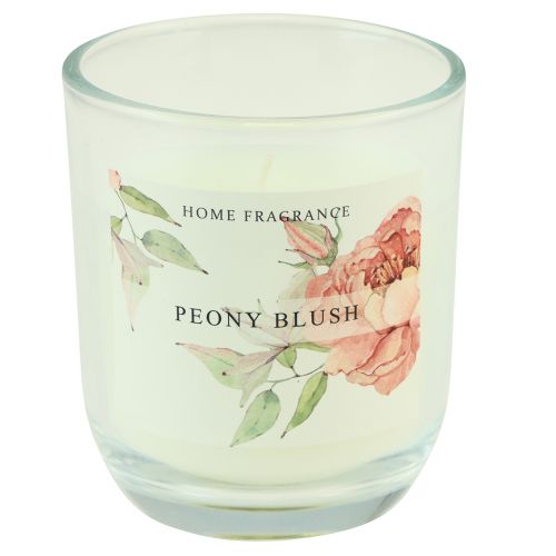 Artículo Vela perfumada en vaso Peony Peony Blush Ø7,5cm H8,5cm