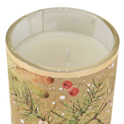 Floristik24 Velas aromáticas caja de regalo con fragancia navideña Navidad 16,5x6x21cm