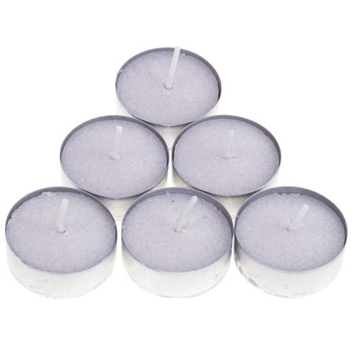 Artículo Velas aromáticas lavanda mimosa, velas de té perfumadas Ø3,5cm H1,5cm 18 piezas