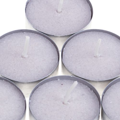 Artículo Velas aromáticas lavanda mimosa, velas de té perfumadas Ø3,5cm H1,5cm 18 piezas