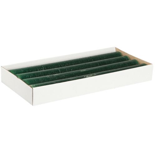 Artículo Velas lisas velas de palo verde oscuro 34x300mm 4 piezas