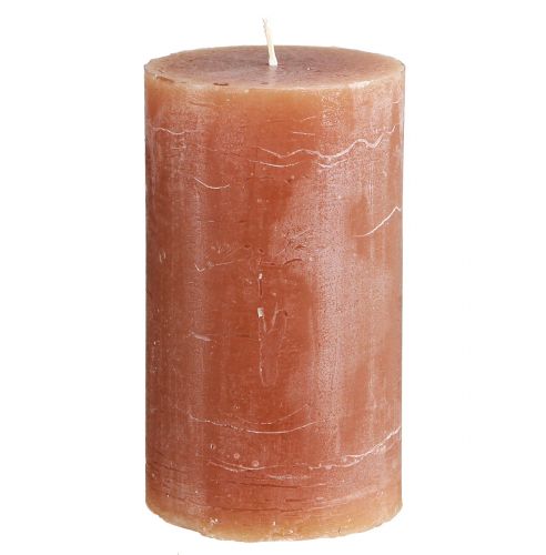 Artículo Velas de colores lisos velas de pilar caramelo 70×120mm 4 piezas