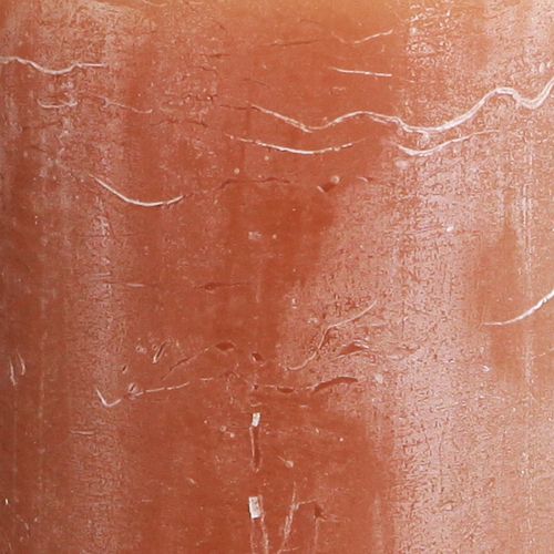 Artículo Velas de colores lisos velas de pilar caramelo 70×120mm 4 piezas