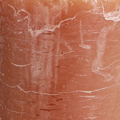 Artículo Velas de colores lisos velas de pilar caramelo 85×120mm 2 piezas