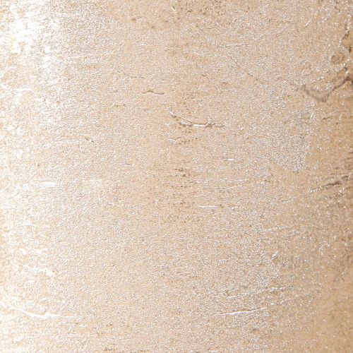 Artículo Velas color sólido platino 60x80mm 4uds