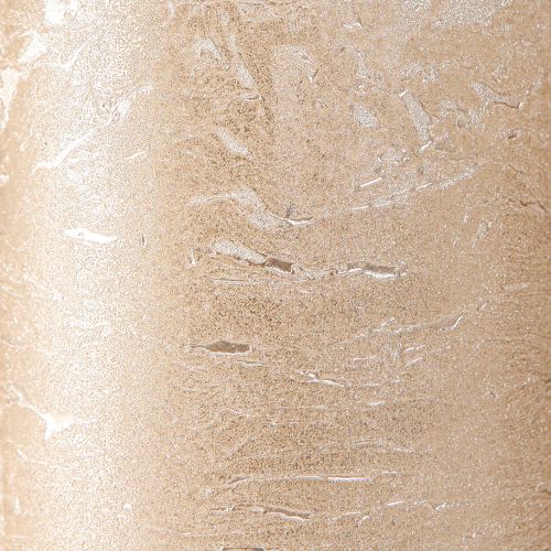Artículo Velas color liso platino 85x150mm 2uds