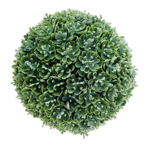 Bola Echeveria artificial verde Ø18cm