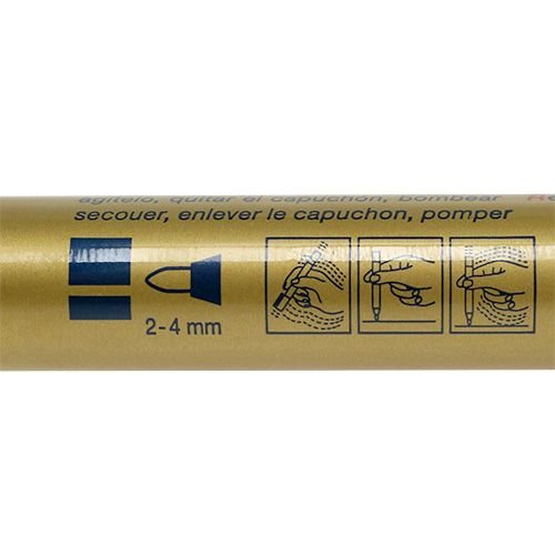 Artículo Marcador de pintura Edding® 750 dorado