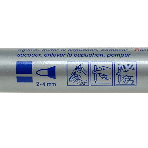 Artículo Marcador de pintura Edding® 750 plateado