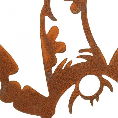 Floristik24 Patina decorativa gnomo soporte decorativo de metal Al. 40 cm