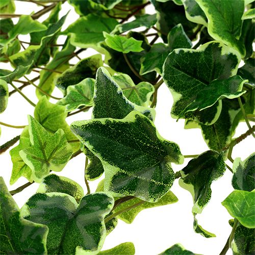 Floristik24 Percha Ivy Real-Touch verde-blanco 130cm