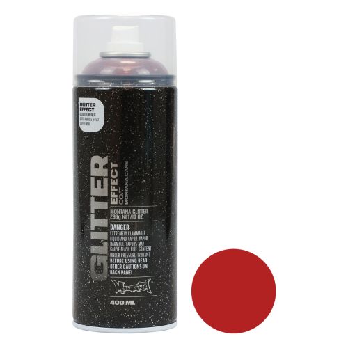 Artículo Spray Brillo Rojo Montana Spray Brillo Navidad Rojo 400ml