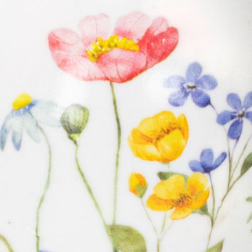 Artículo Huevos de Pascua con motivos primaverales y florales, decoración de Pascua de alta calidad, 6 cm, 6 piezas