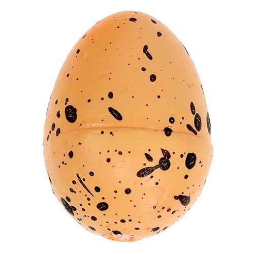 Artículo Huevo de poliestireno naranja 3,5cm 24uds