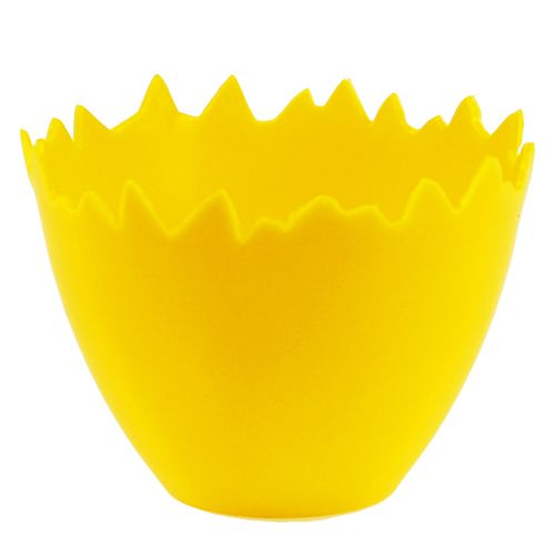 Floristik24 Huevera Ø17cm 20uds Amarillo