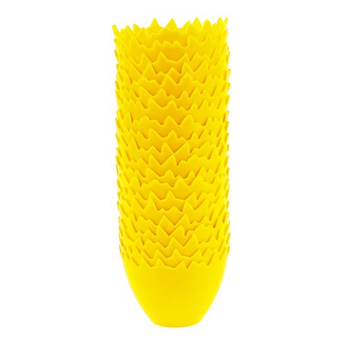 Artículo Hueveras Ø9cm 20 piezas amarillas