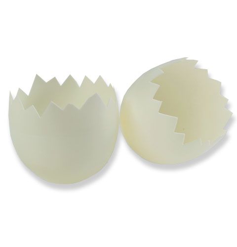 Floristik24 Huevera blanca Ø 8cm 12pcs