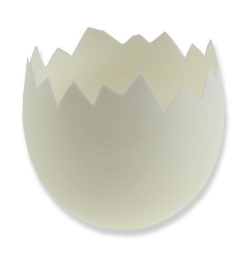 Floristik24 Huevera blanca Ø 8cm 12pcs